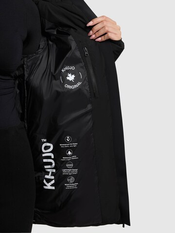 Veste d’hiver 'Drown Matt' khujo en noir