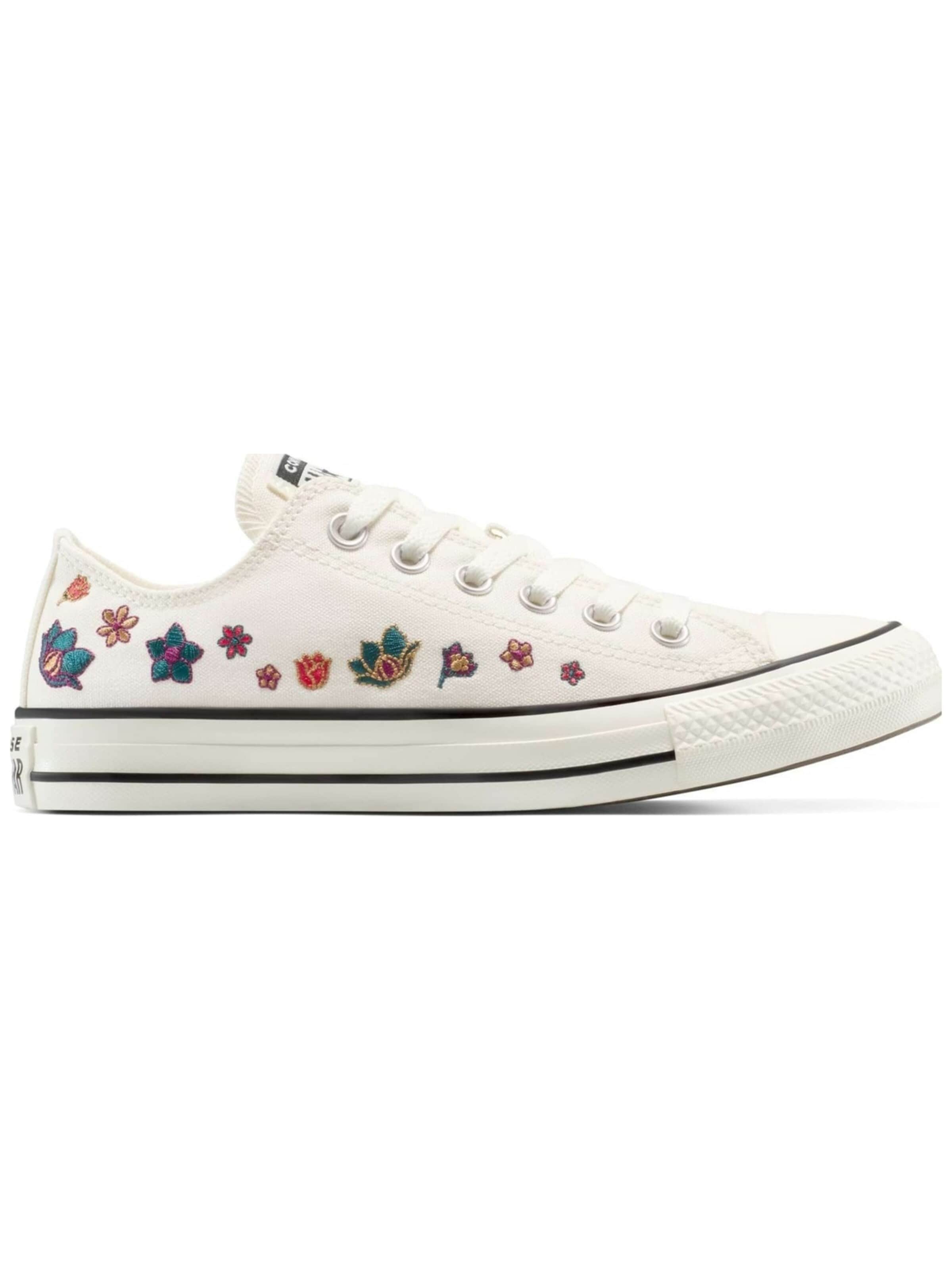 CONVERSE Sneakers laag 'Converse Chuck Taylor All Star Flowers' in 40 in de kleur Beige, Productweergave