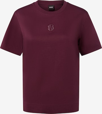 BOSS Shirt 'Elpha ' in Lila: voorkant