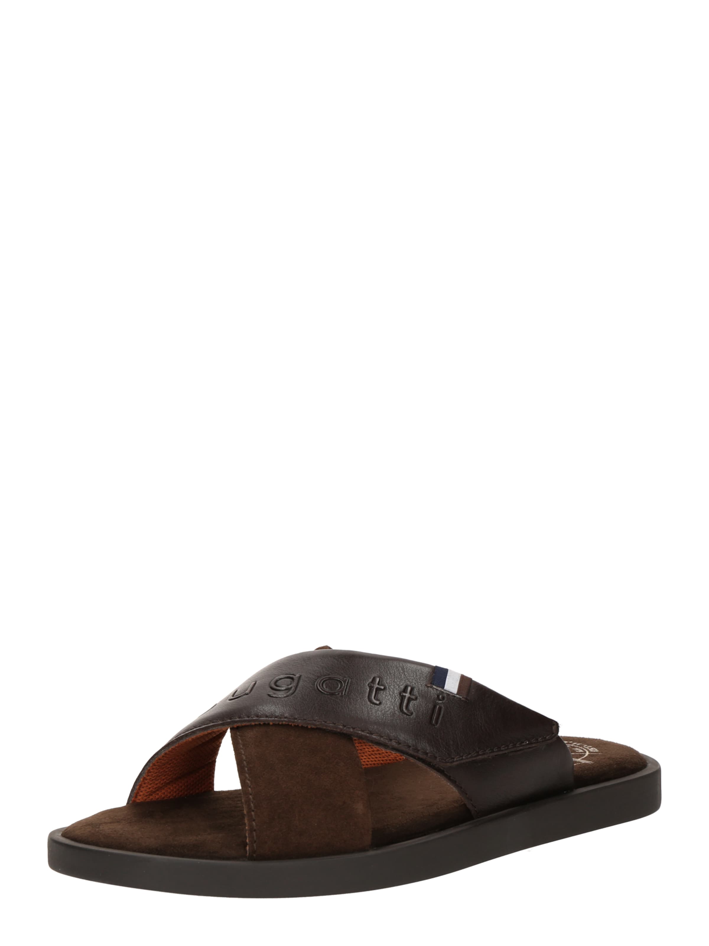 Mule 'Art' bugatti en marron : devant