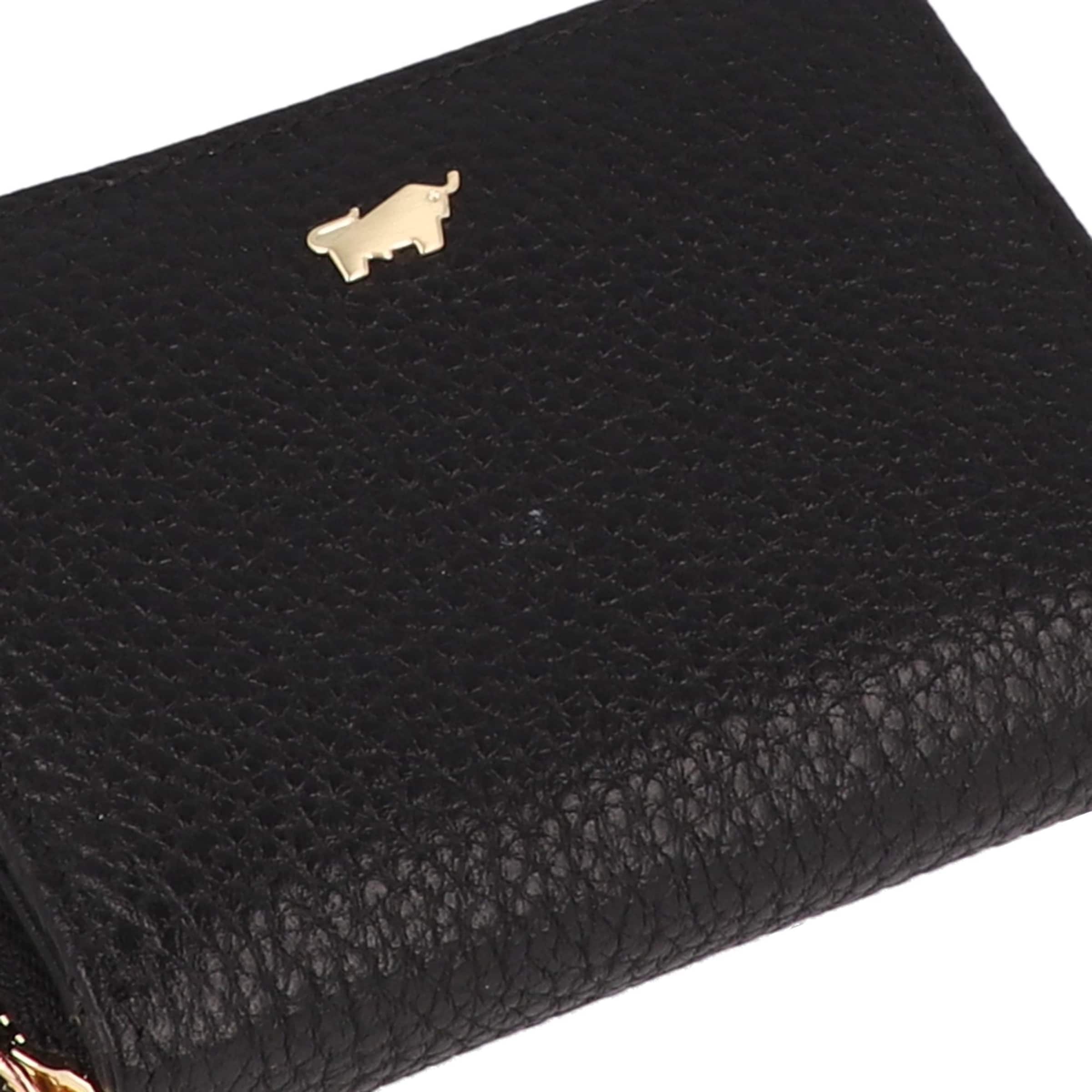 Braun Büffel Wallet 'Asti' in Black