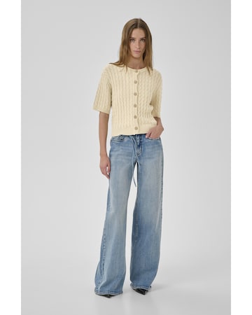 My Essential Wardrobe Knit cardigan 'Diva' in Brown