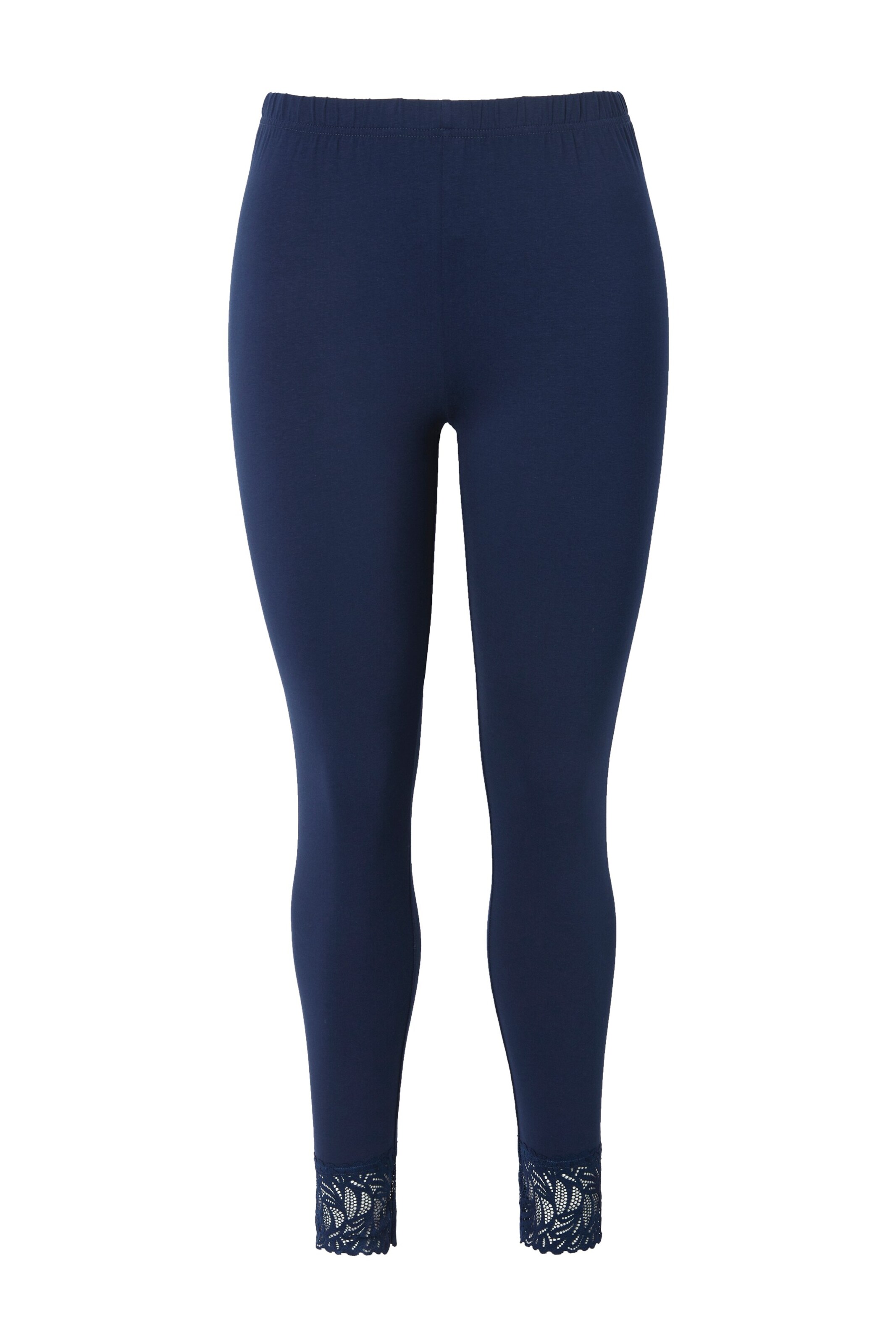 Ulla Popken Regular Pants in Blue: front