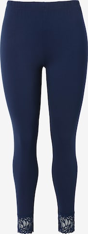 Ulla Popken Regular Pants in Blue: front