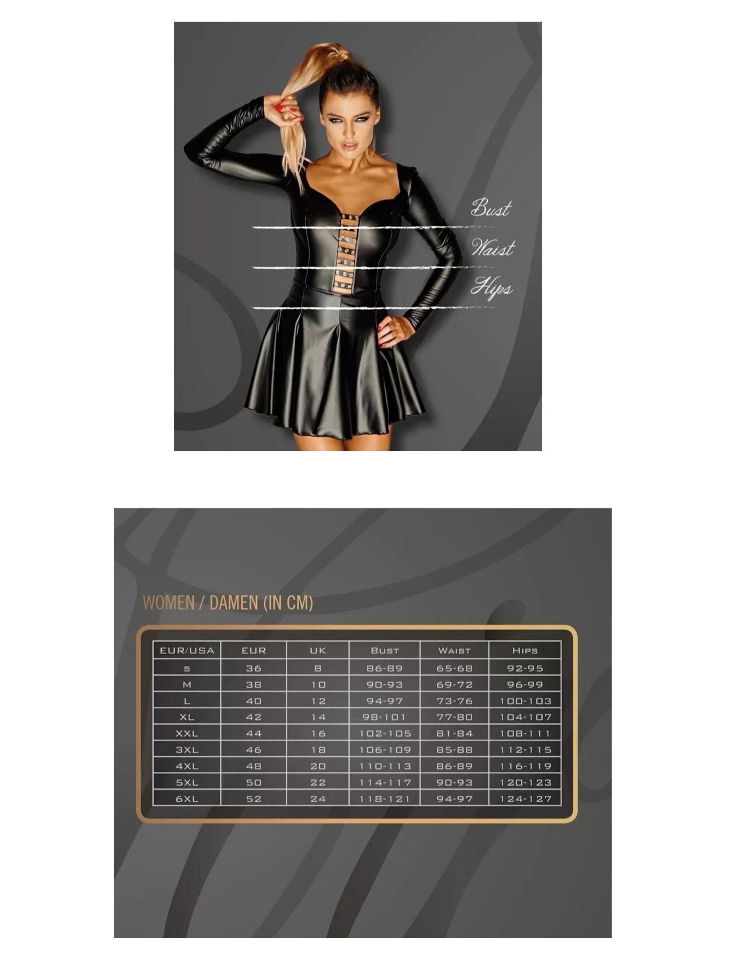 Noir Handmade Top 'Langarmshirt F289' in Black