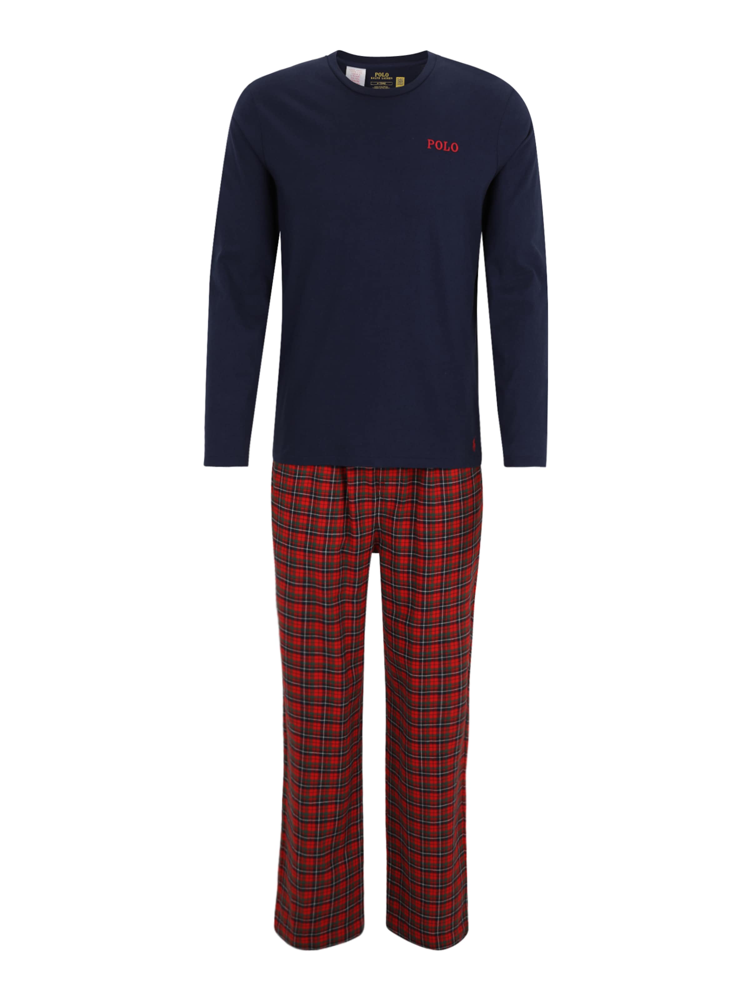 Polo Ralph Lauren Hosszú pizsama - kék: elől