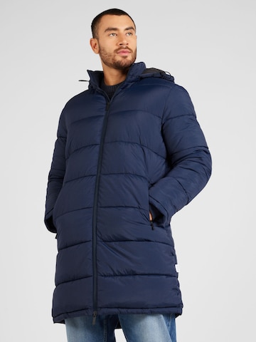 SELECTED HOMME Χειμερινό παλτό σε μπλε: μπροστά