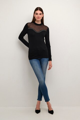 CULTURE Shirts 'Grace Simili Heart' i sort