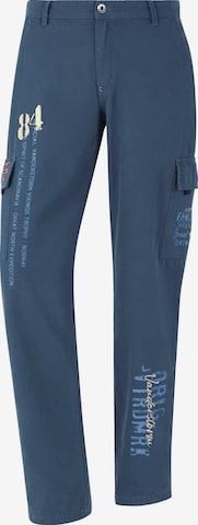 Regular Pantalon cargo 'Macha' Jan Vanderstorm en bleu : devant