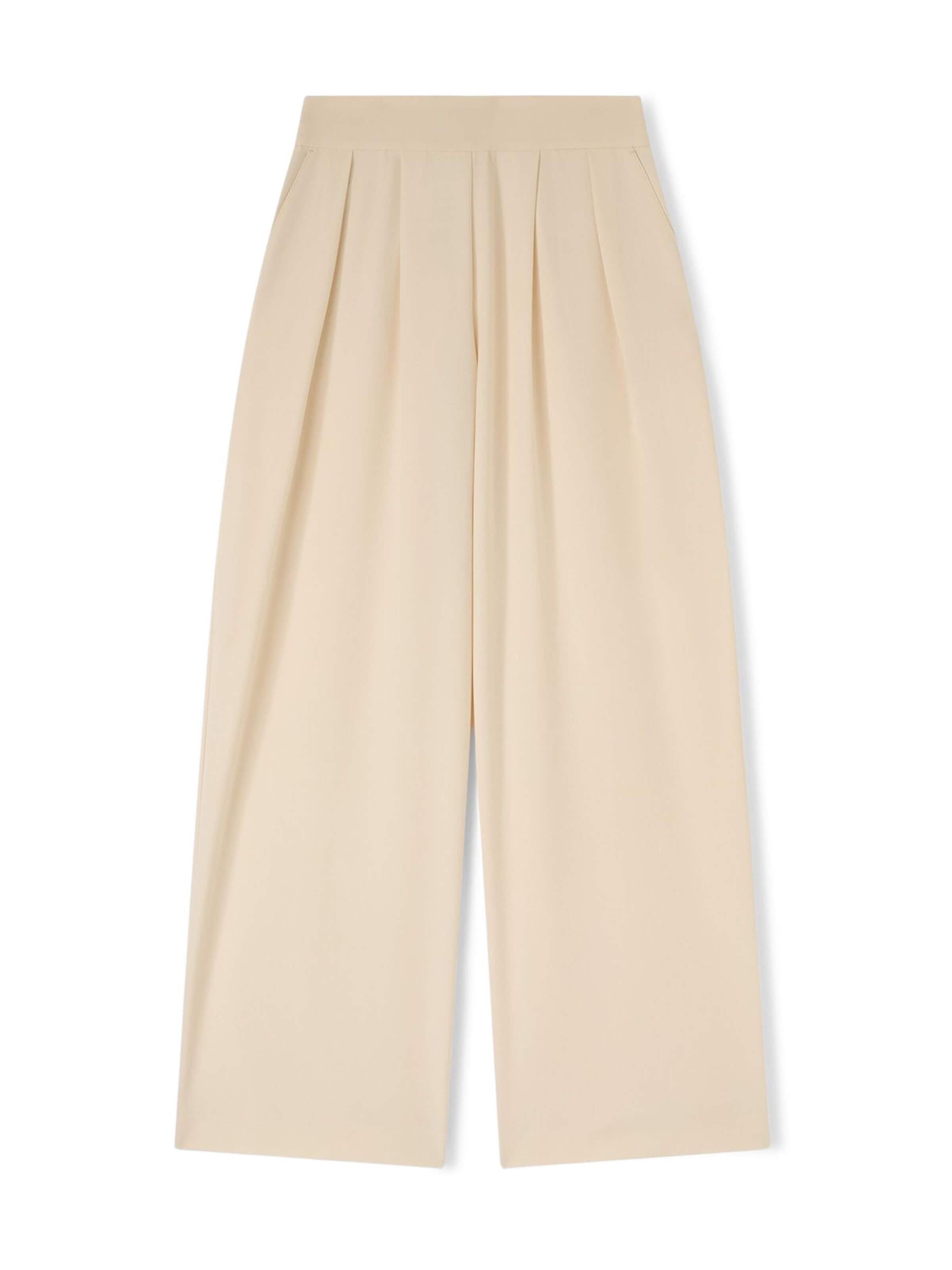 MOTIVI - Pierna ancha Pantalón en blanco: frente