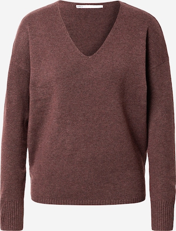 Pull-over ONLY en marron : devant