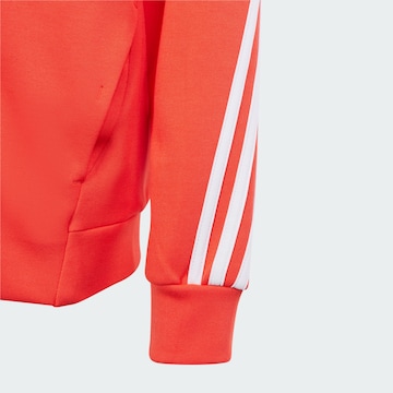 ADIDAS SPORTSWEAR Athletic Zip-Up Hoodie 'Future Icons' in Red