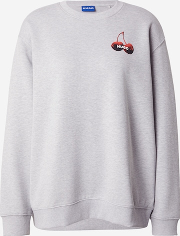 Sweat-shirt 'Classic' HUGO en gris : devant
