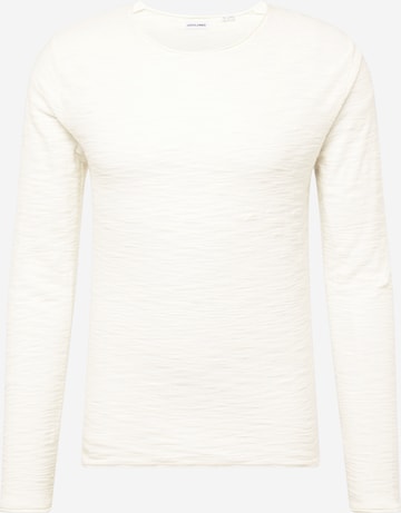 Pull-over JACK & JONES en blanc : devant