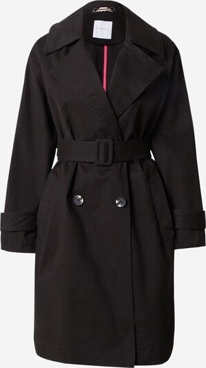 RINO & PELLE Between-Seasons Coat 'Crush' in Black, Item view