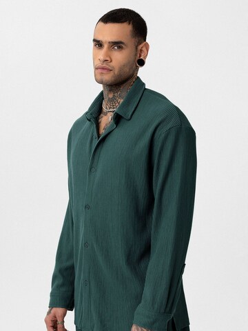 Dandalo Regular fit Button Up Shirt 'Valerio' in Green