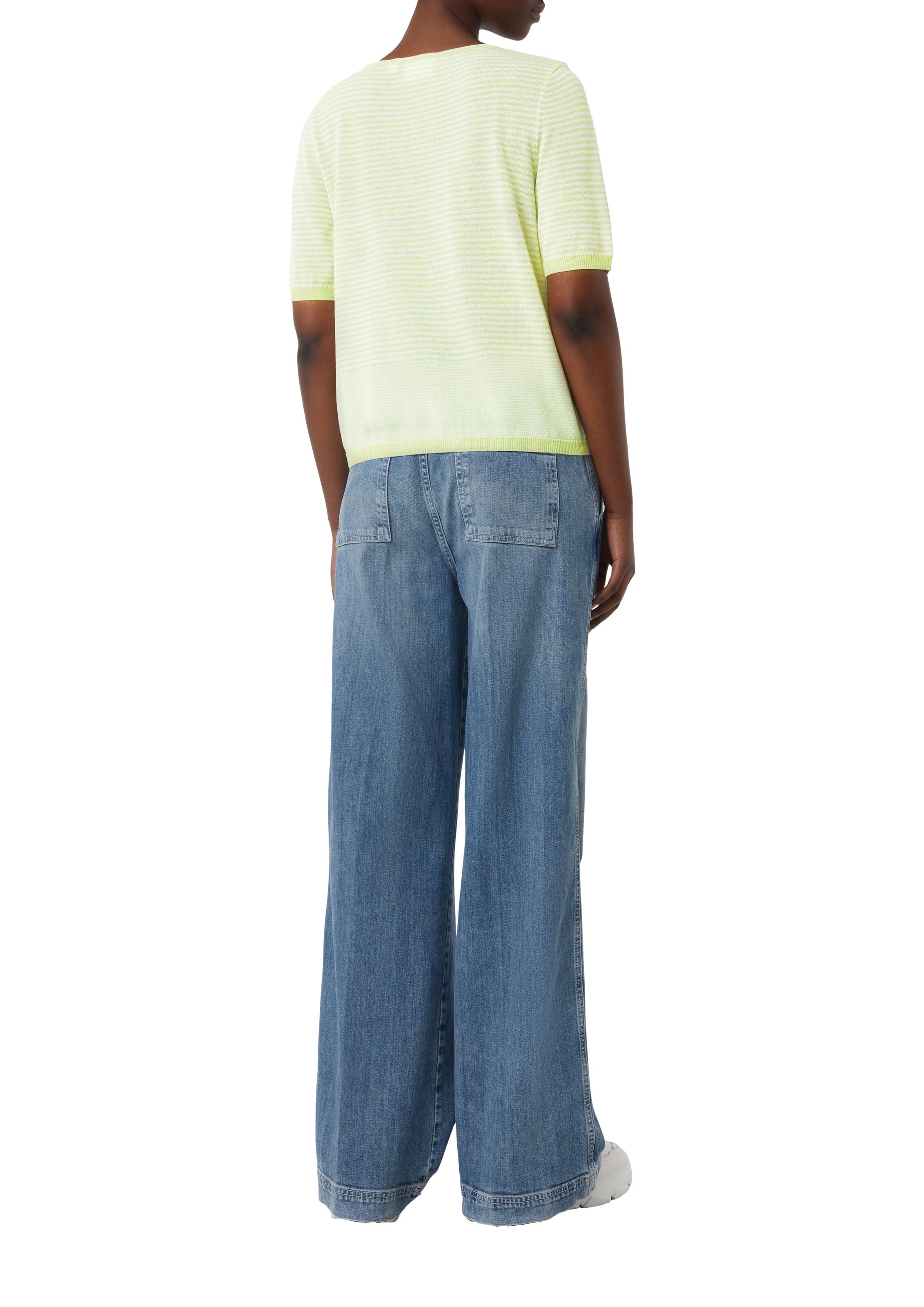 Pull-over comma casual identity en vert