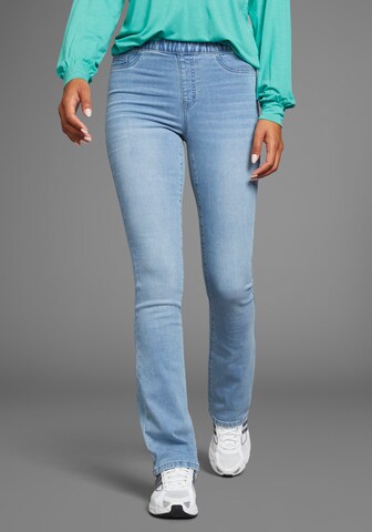 ARIZONA Boot cut Jeggings in Blue