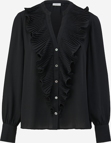 Camicia da donna di s.Oliver BLACK LABEL in nero: frontale