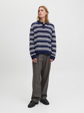 Pull-over 'JORCambridge' JACK & JONES en bleu