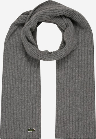 LACOSTE Scarf in Grey: front