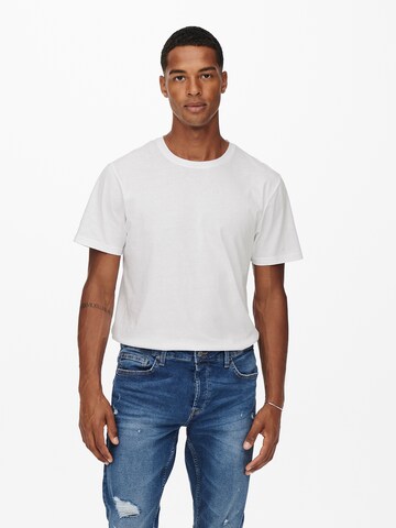 Only & Sons - Camisa 'ONSMATT' em cinzento: frente