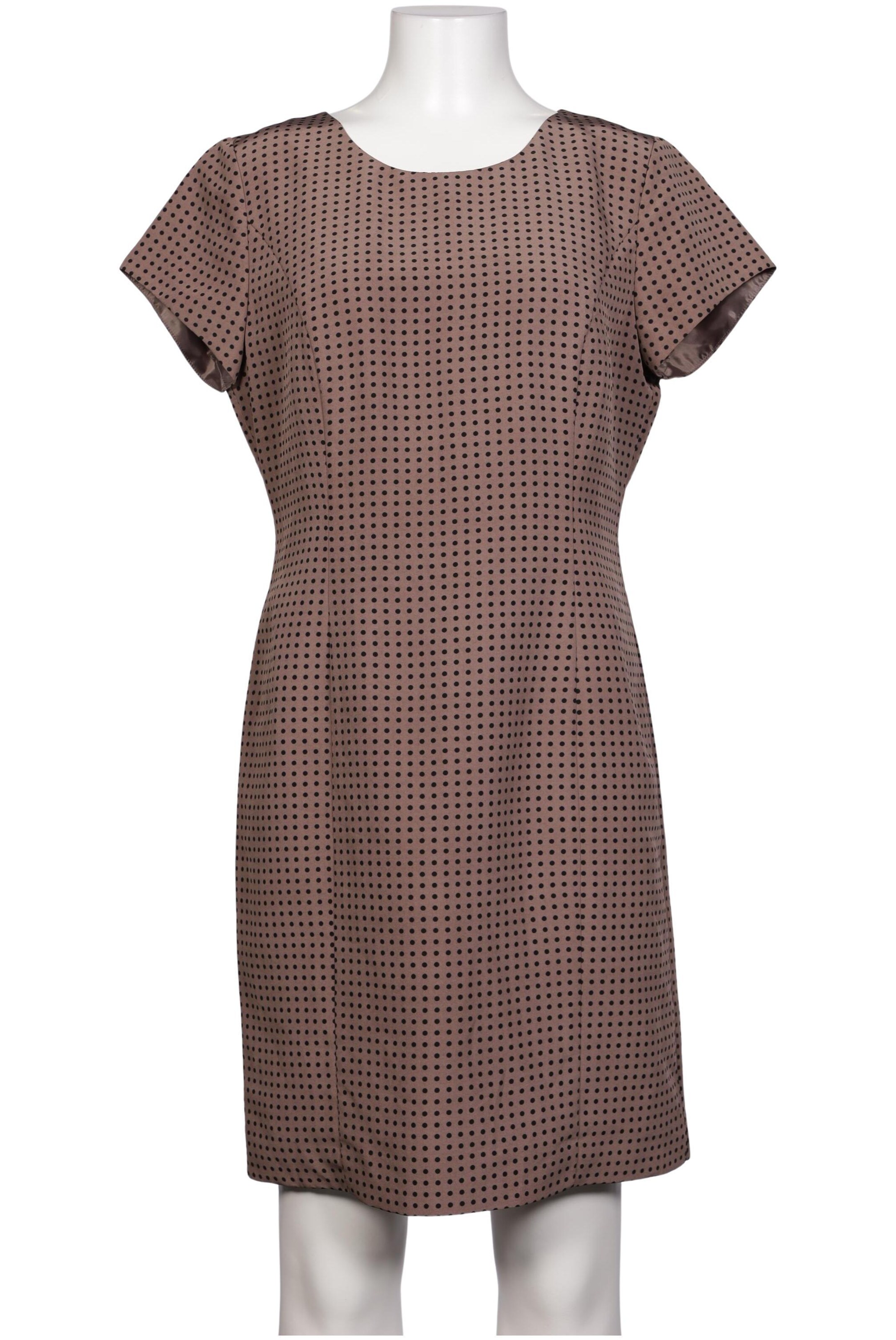 ALBA MODA Dress in XL in Brown: front