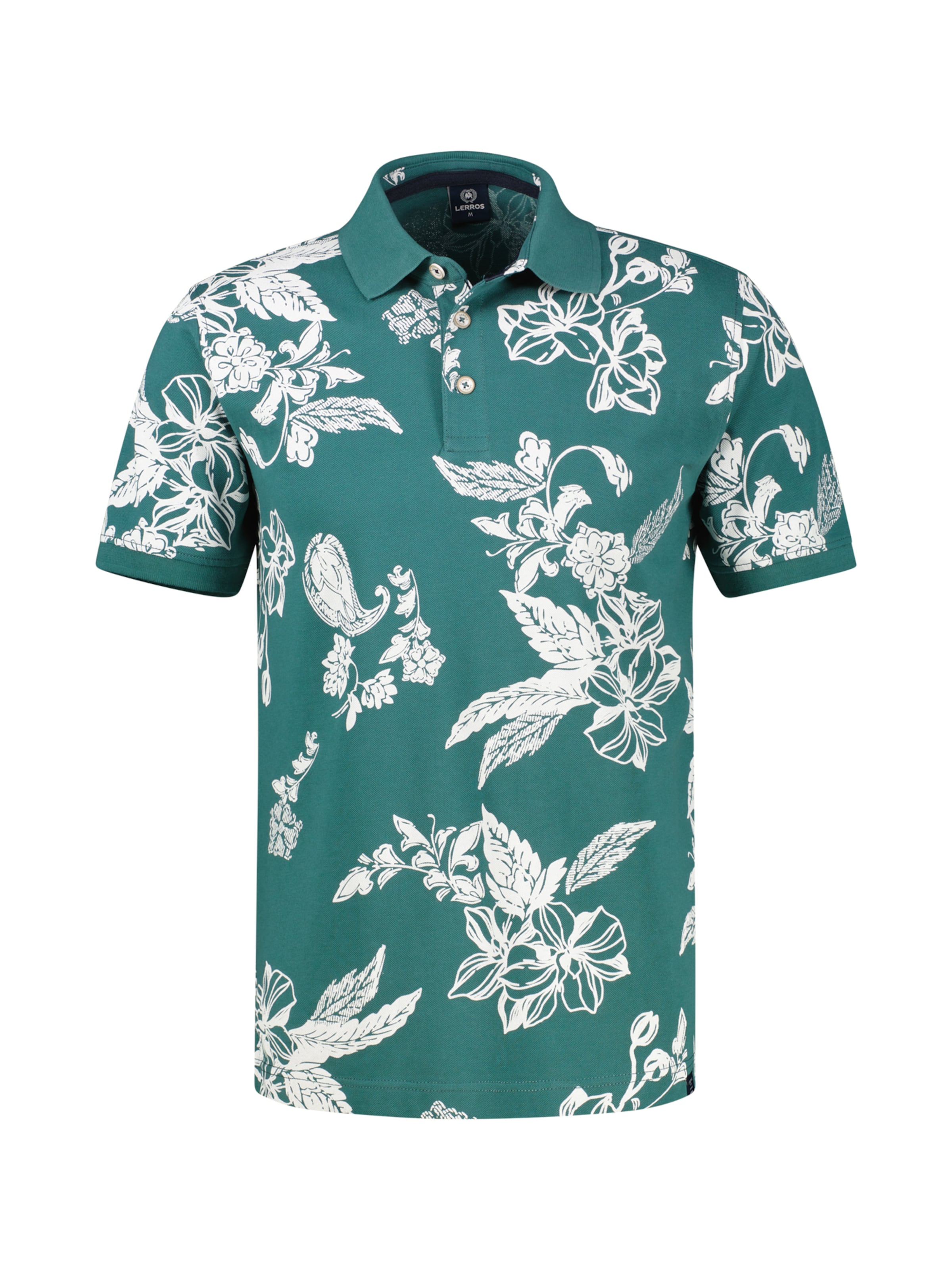 LERROS Shirt in Groen: voorkant