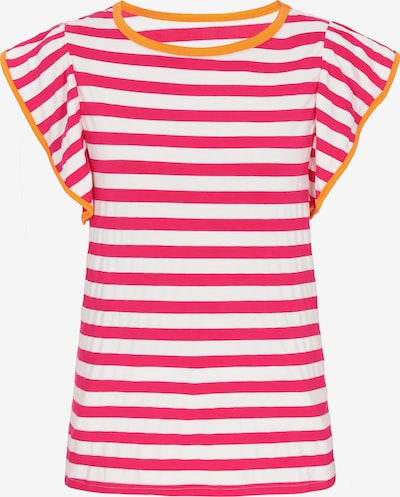 Tricou SANIKA pe portocaliu / rosé / alb, Vizualizare produs