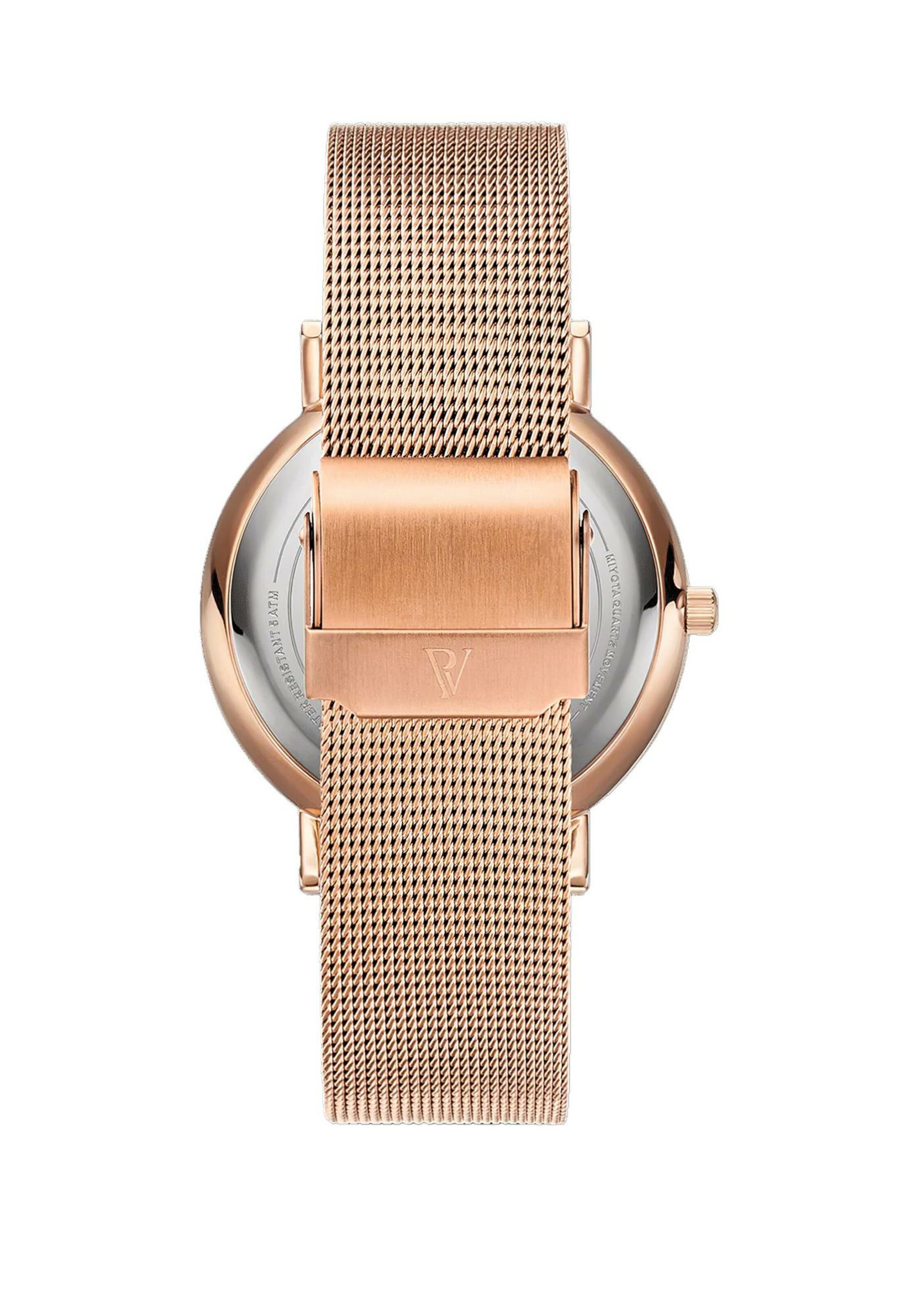 PAUL VALENTINE Analog Watch in Gold