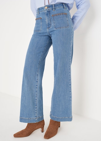 Camomilla Italia Wide leg Jeans 'DANDY' in Blauw: voorkant