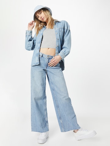 TOM TAILOR DENIM Top | modra barva