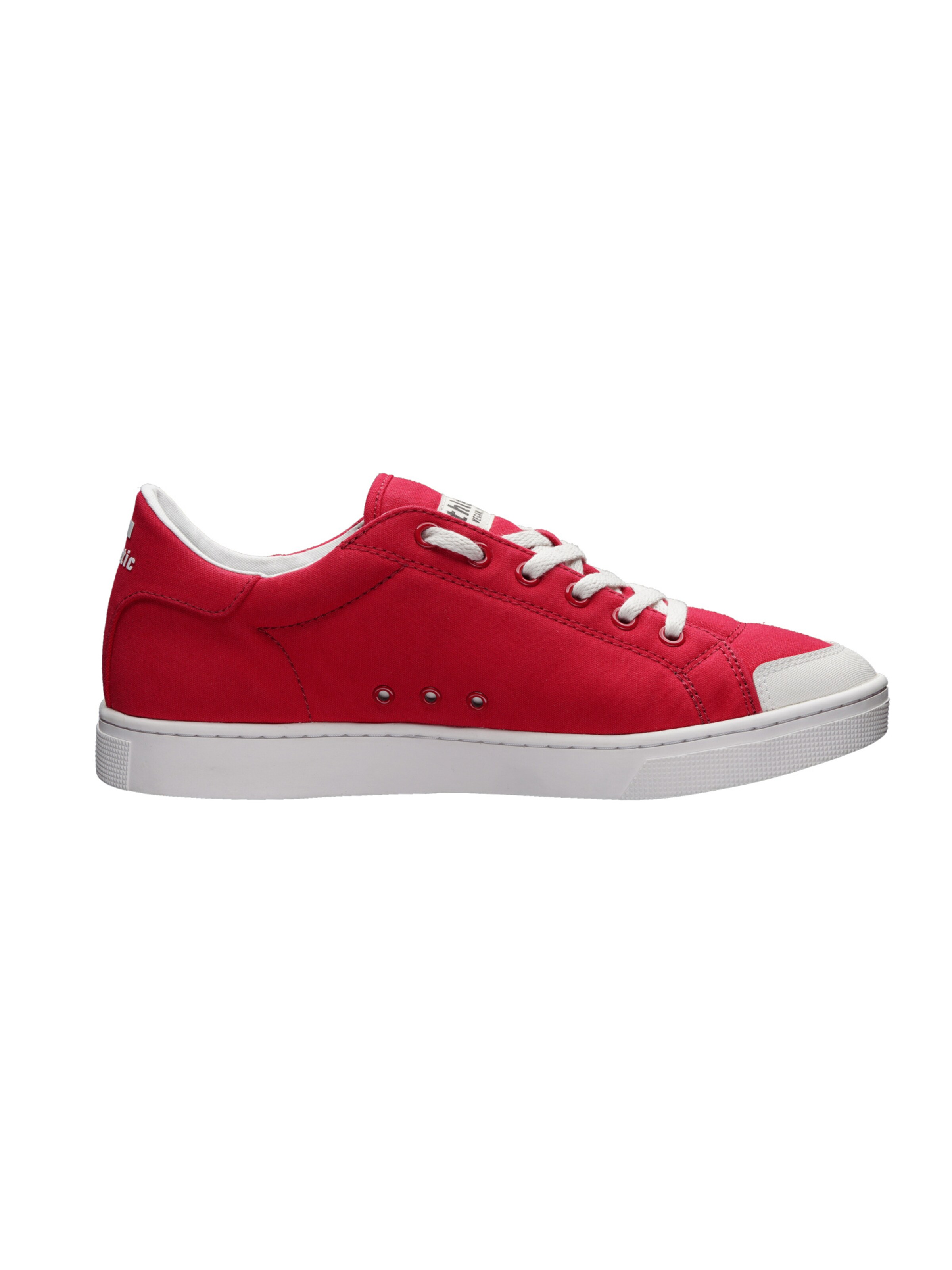 Baskets basses Ethletic en rouge