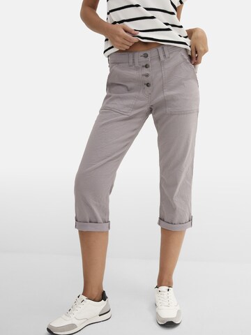 bonprix Regular Hose in Grau: Vorderseite