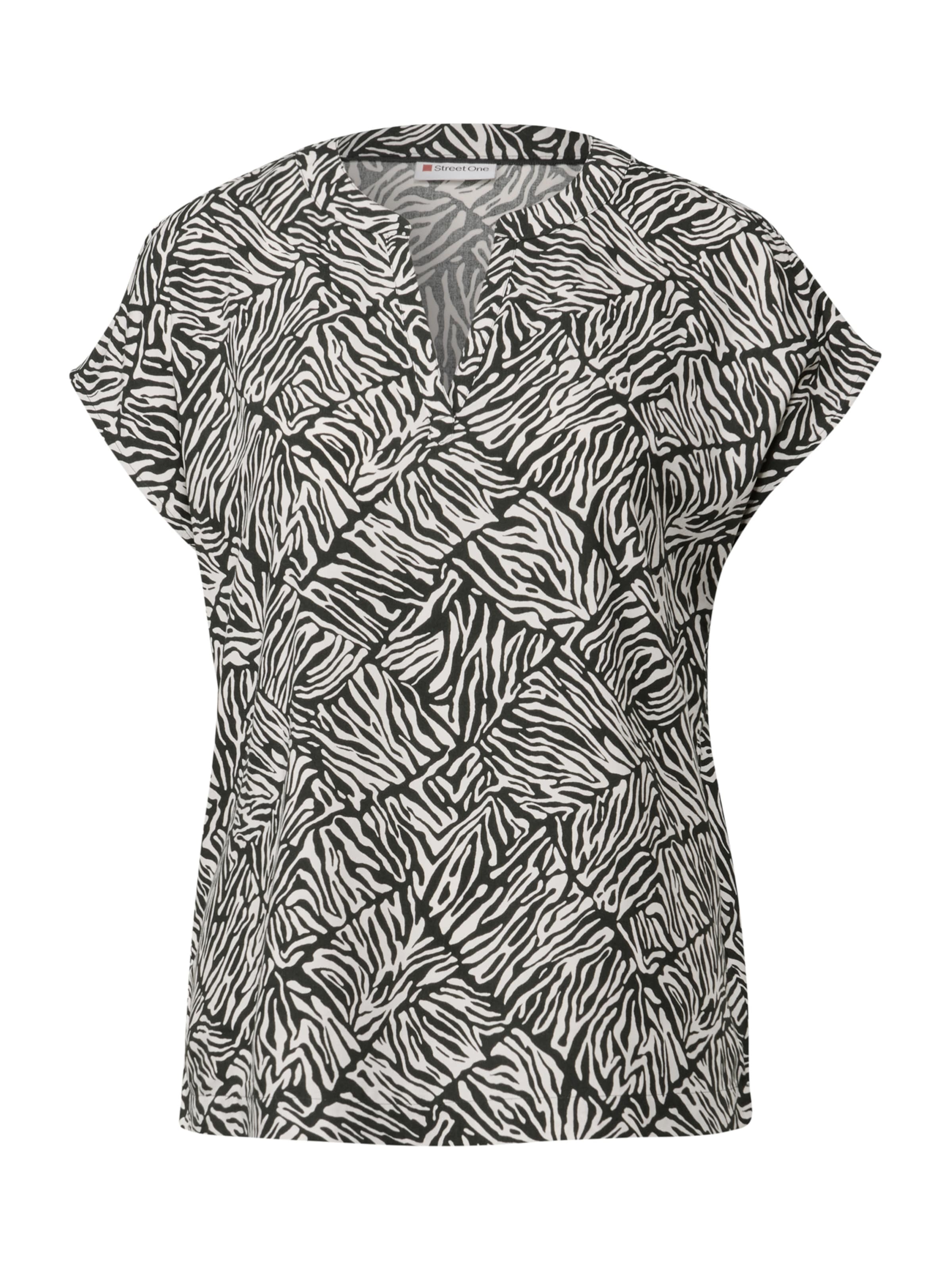 STREET ONE Blúzka - Čierna: predná strana