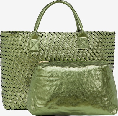 Poșete '2-IN-1' faina pe verde limetă, Vizualizare produs