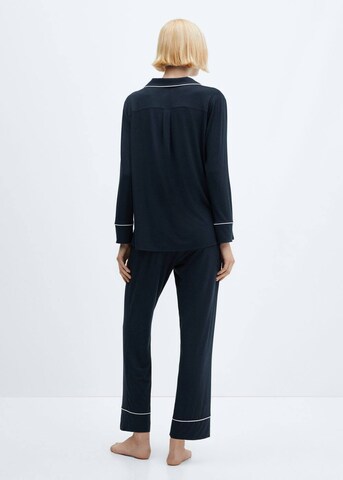 MANGO Pyjama in Blau