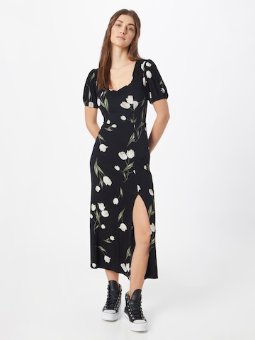 Dorothy Perkins Kleid 'Cora' in Schwarz: predná strana