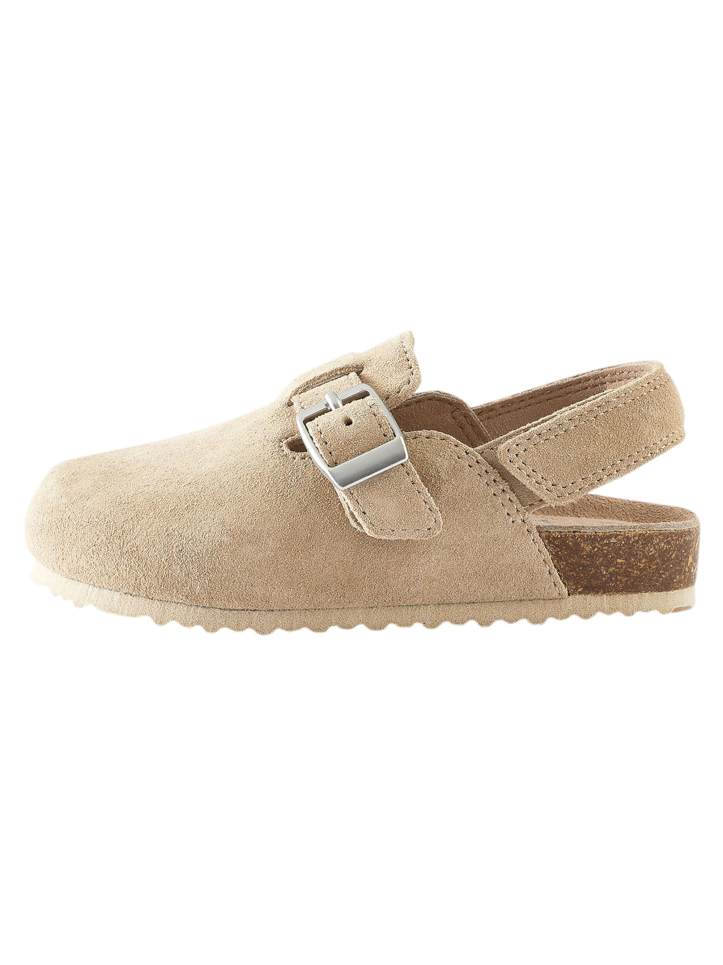 Next Pantofle – béžová: přední strana