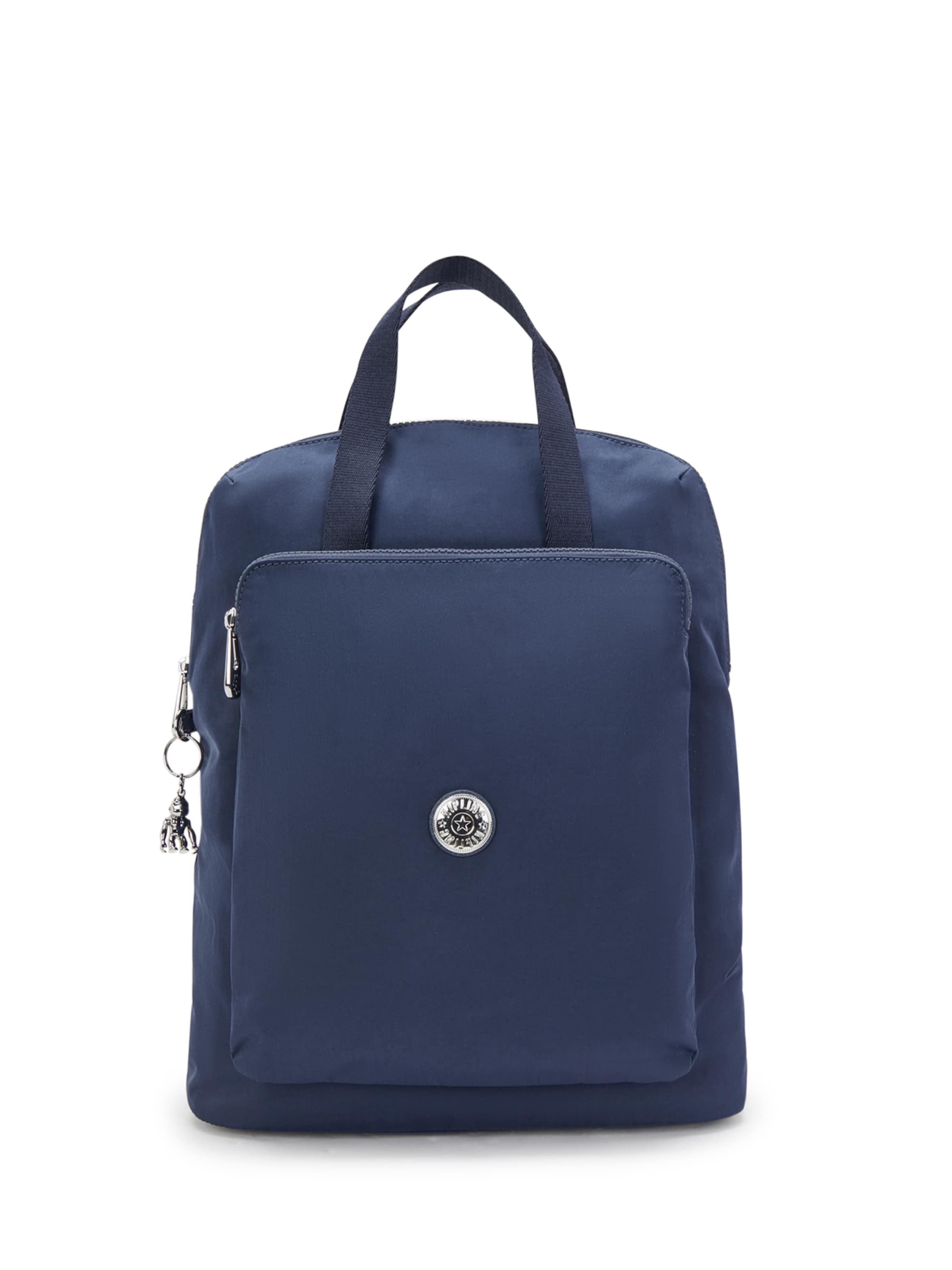 KIPLING - Mochila 'Kazuki' en azul: frente