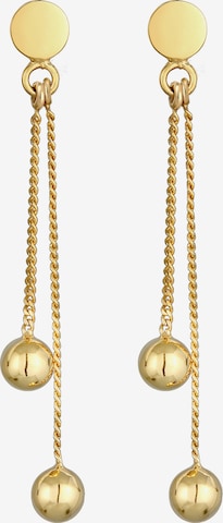 ELLI Earrings in Gold: front