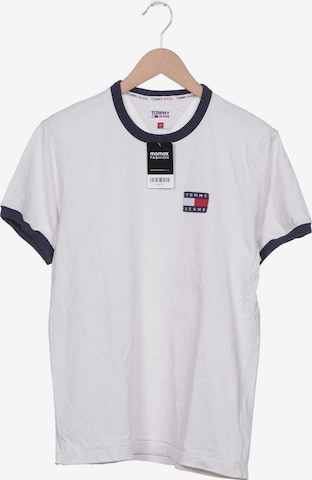 Tommy Jeans T-Shirt M in Weiß: predná strana