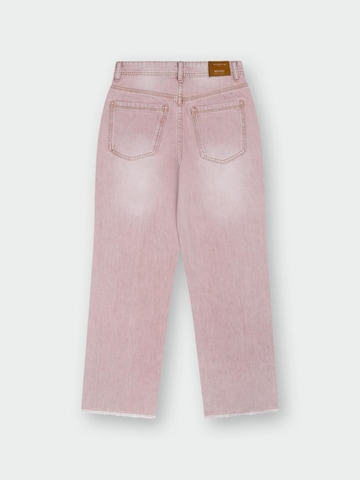 M.O.D MIRACLE OF DENIM Wide leg Jeans in Roze