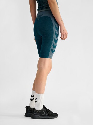 Hummel Skinny Παντελόνι φόρμας σε πράσινο