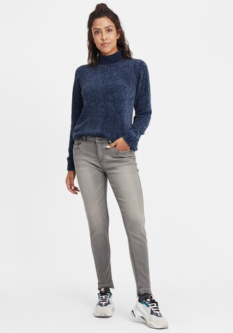 Coupe slim Jean Oxmo en gris