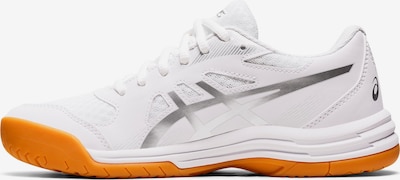 ASICS Sportschuh 'Upcourt 5' in grau / orange / silber / weiß, Produktansicht