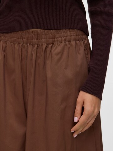 Wide leg Pantaloni 'VMFRiba' di VERO MODA in marrone
