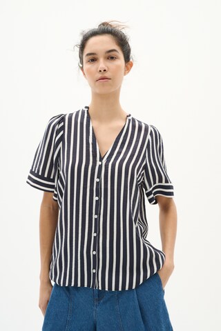 InWear Bluse 'Killo' in Blau: Vorderseite
