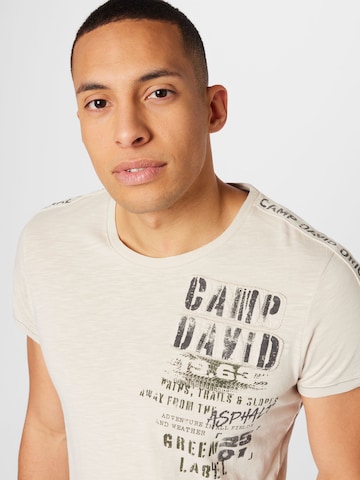 CAMP DAVID Shirt in Beige