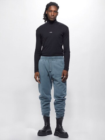 Young Poets Tapered Trousers 'Maleo' in Blue